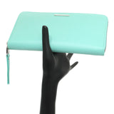 Tiffany & Co. Blue Leather Continental Wallet Accessories Tiffany and Co