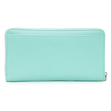 Tiffany & Co. Blue Leather Continental Wallet Accessories Tiffany and Co