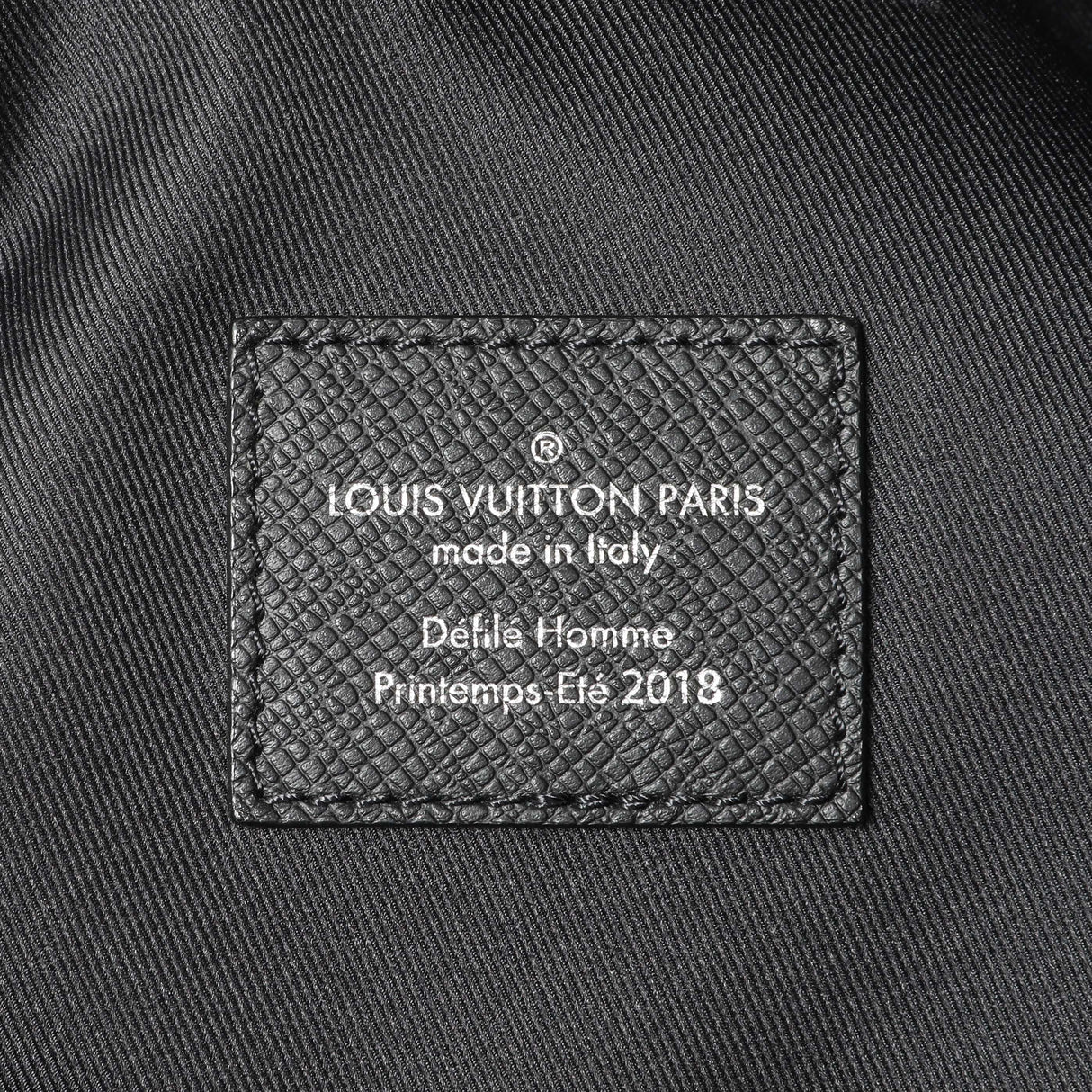 Louis Vuitton Black Taiga Outdoor Cabas