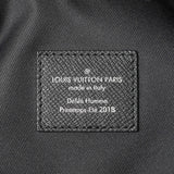 Louis Vuitton Black Taiga Outdoor Cabas