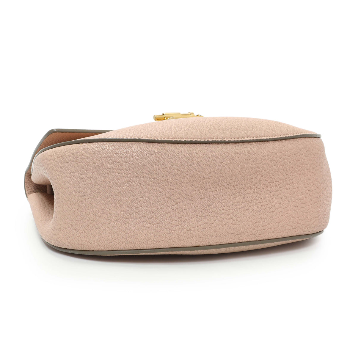Chloe Pink Grained Lambskin Drew Shoulder Bag Handbags Chloe