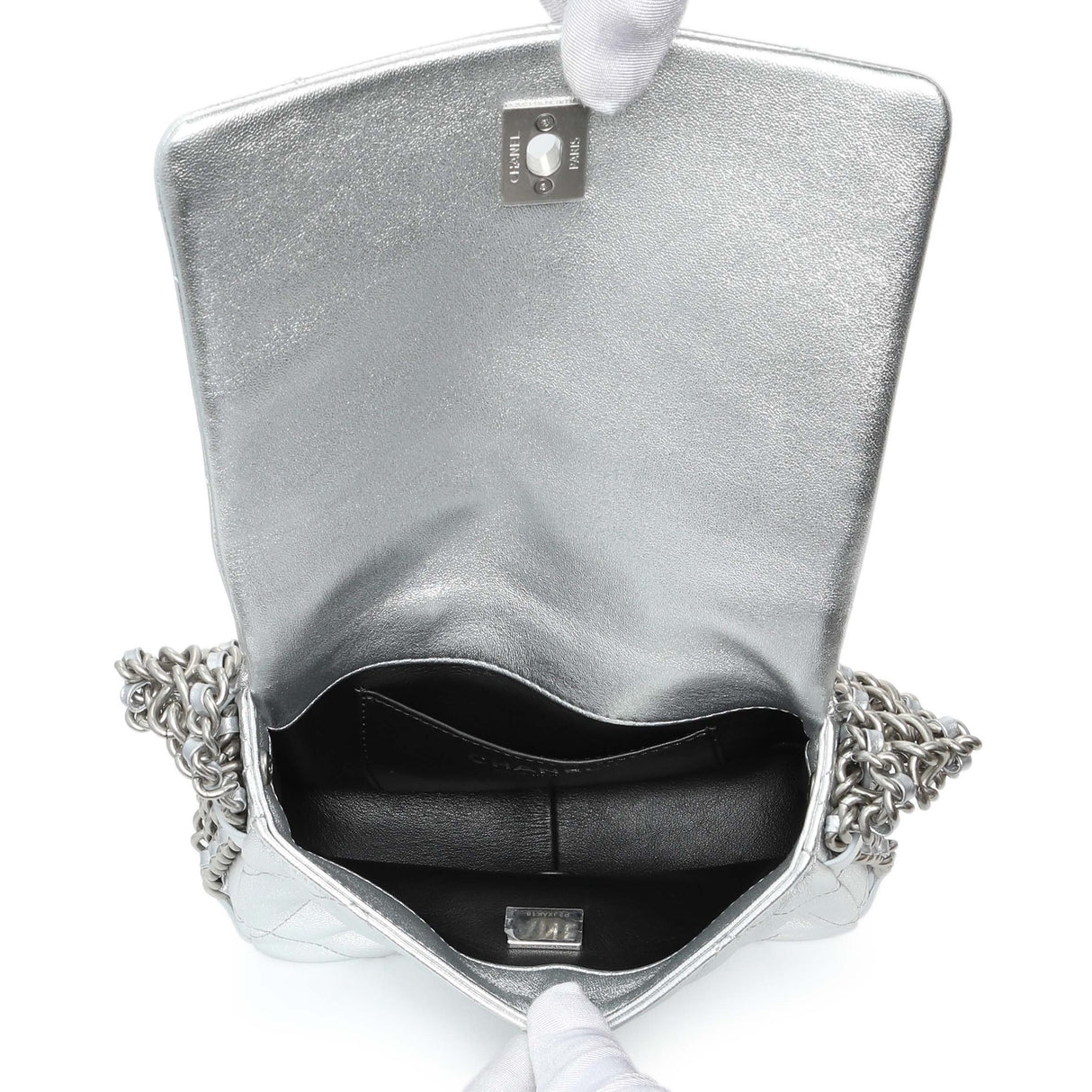 Chanel Mini Chain Rows Flap Bag