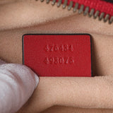 Gucci Red Calfskin Matelasse GG Marmont Belt Bag Handbags Gucci