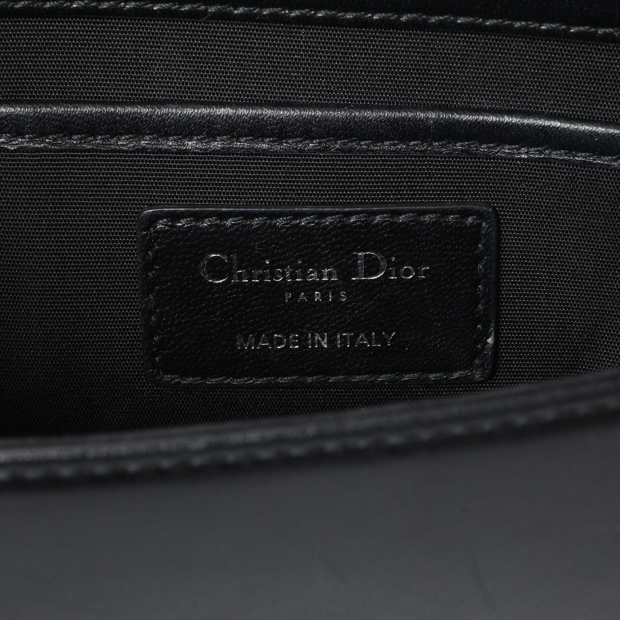 Christian Dior Black Lambskin Cannage Lady Dior Convertible Clutch Handbags Christian Dior
