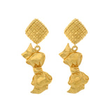 Chanel Vintage Bow Clip-On Earrings Designer Jewellery Chanel