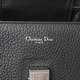 Christian Dior Black Bullcalf Large Diorever Flap Handbags Christian Dior