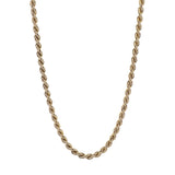 10K Yellow Gold Rope Chain Fine Jewellery Modaselle