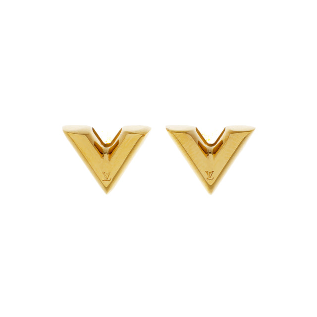Louis Vuitton Essential V Stud Earrings Designer Jewellery Louis Vuitton