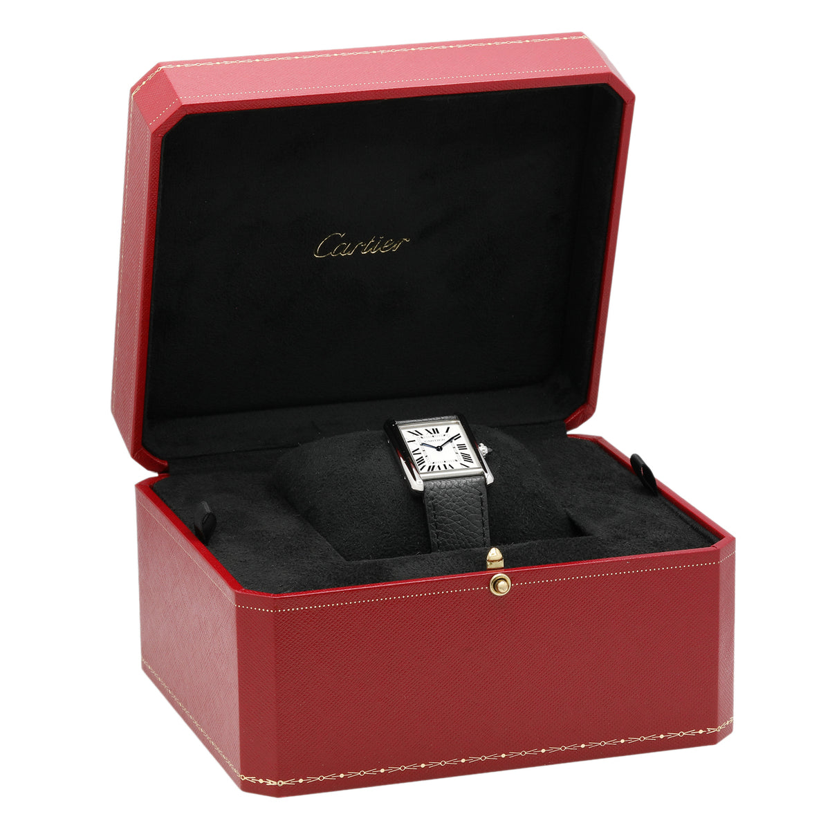 Cartier Stainless Steel Large Tank Must WSTA0041 Watches Cartier