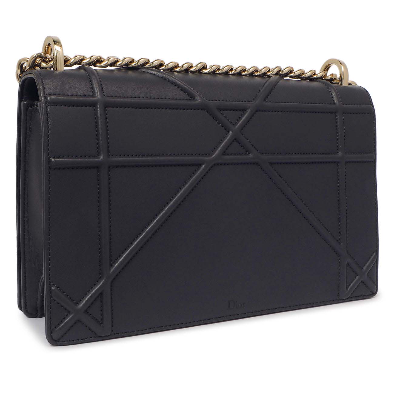 Diorama lambskin clutch best sale