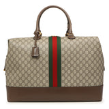 Gucci GG Supreme Monogram Ophidia Duffle Bag