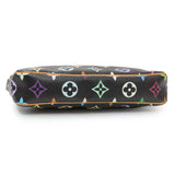 Louis Vuitton Black Monogram Multicolor Pochette Accessories Handbags Louis Vuitton