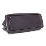 Chanel Purple Iridescent Caviar Quilted Chic Shopping Tote Handbags Chanel