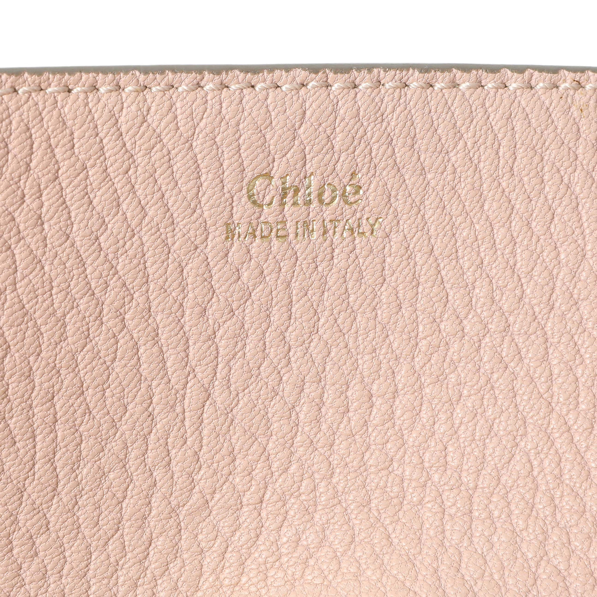 Chloe Pink Grained Lambskin Drew Shoulder Bag Handbags Chloe