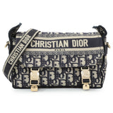Christian Dior Blue Oblique Small Diorcamp Handbags Christian Dior