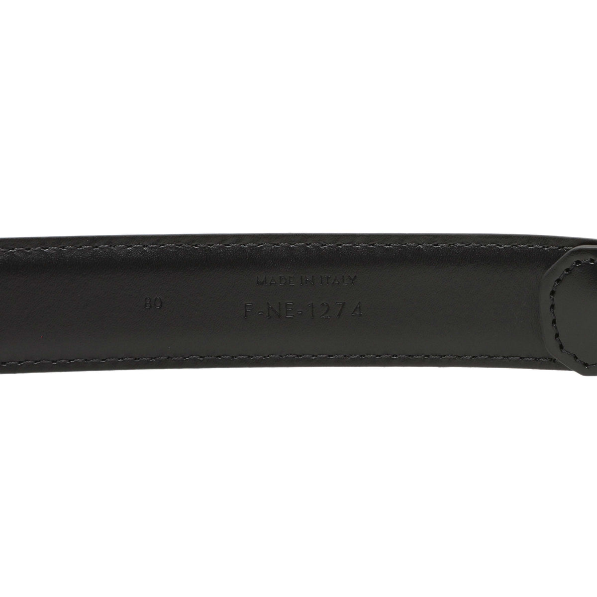 Celine Black Box Calfskin Medium 25mm Triomphe Belt Accessories Celine