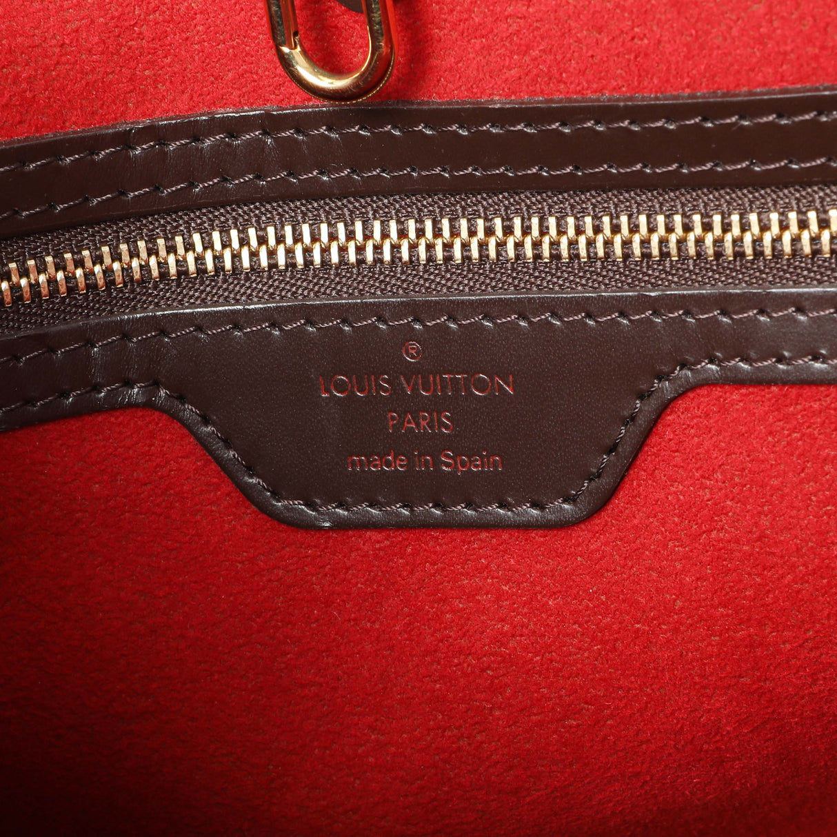 Louis Vuitton Damier Ebene Hampstead PM Handbags Louis Vuitton