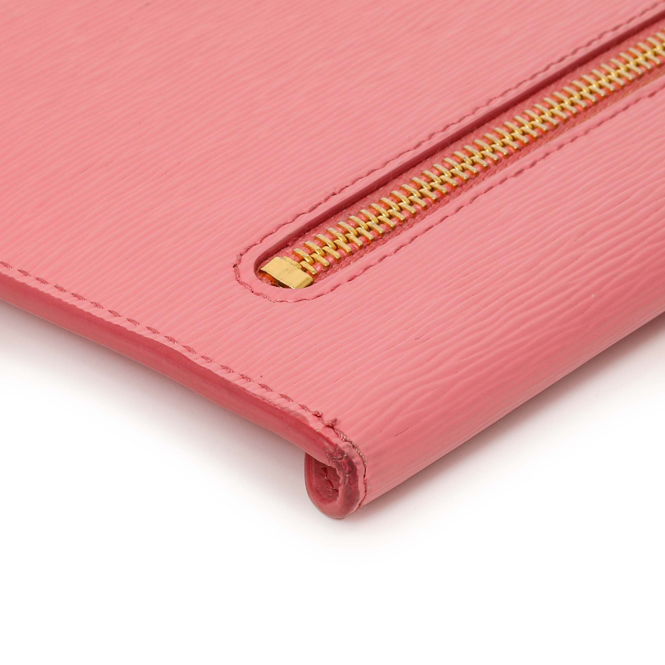 Prada Pink Vitello Move Envelope Wallet – Modaselle