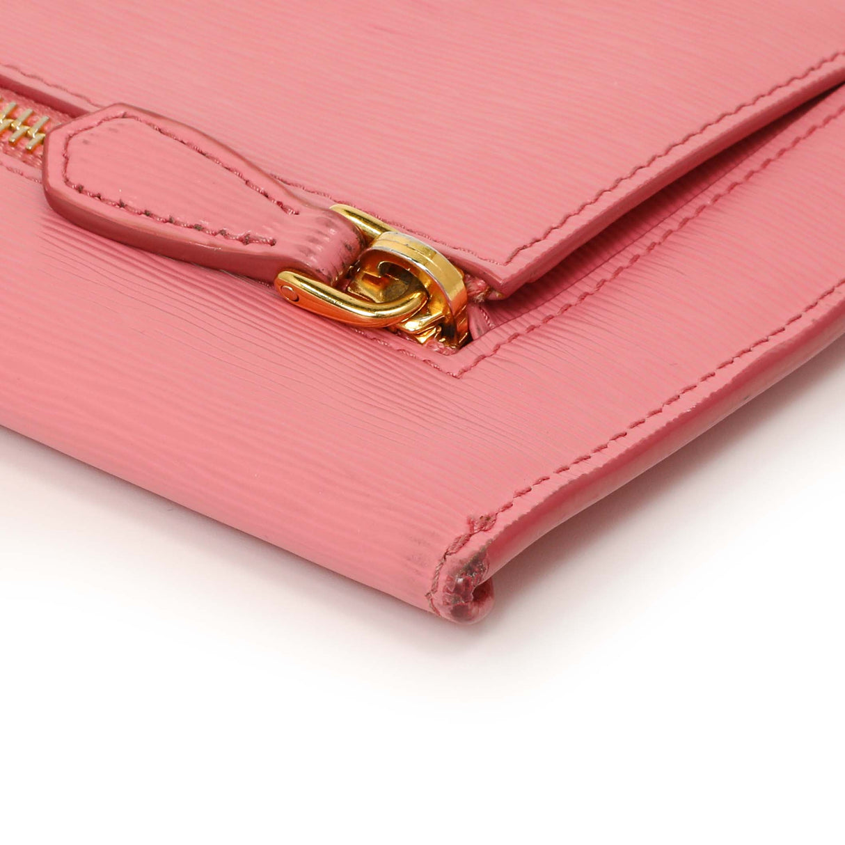 Prada Pink Vitello Move Envelope Wallet