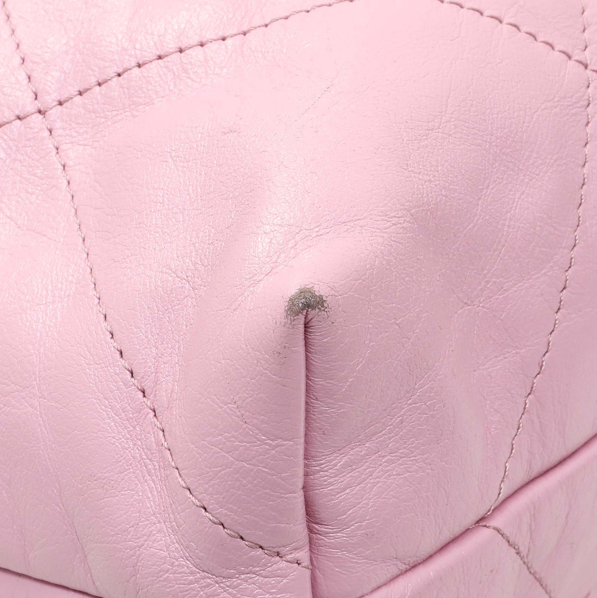 Chanel Pink Shiny Calfskin Large Chanel 22 Handbags Chanel