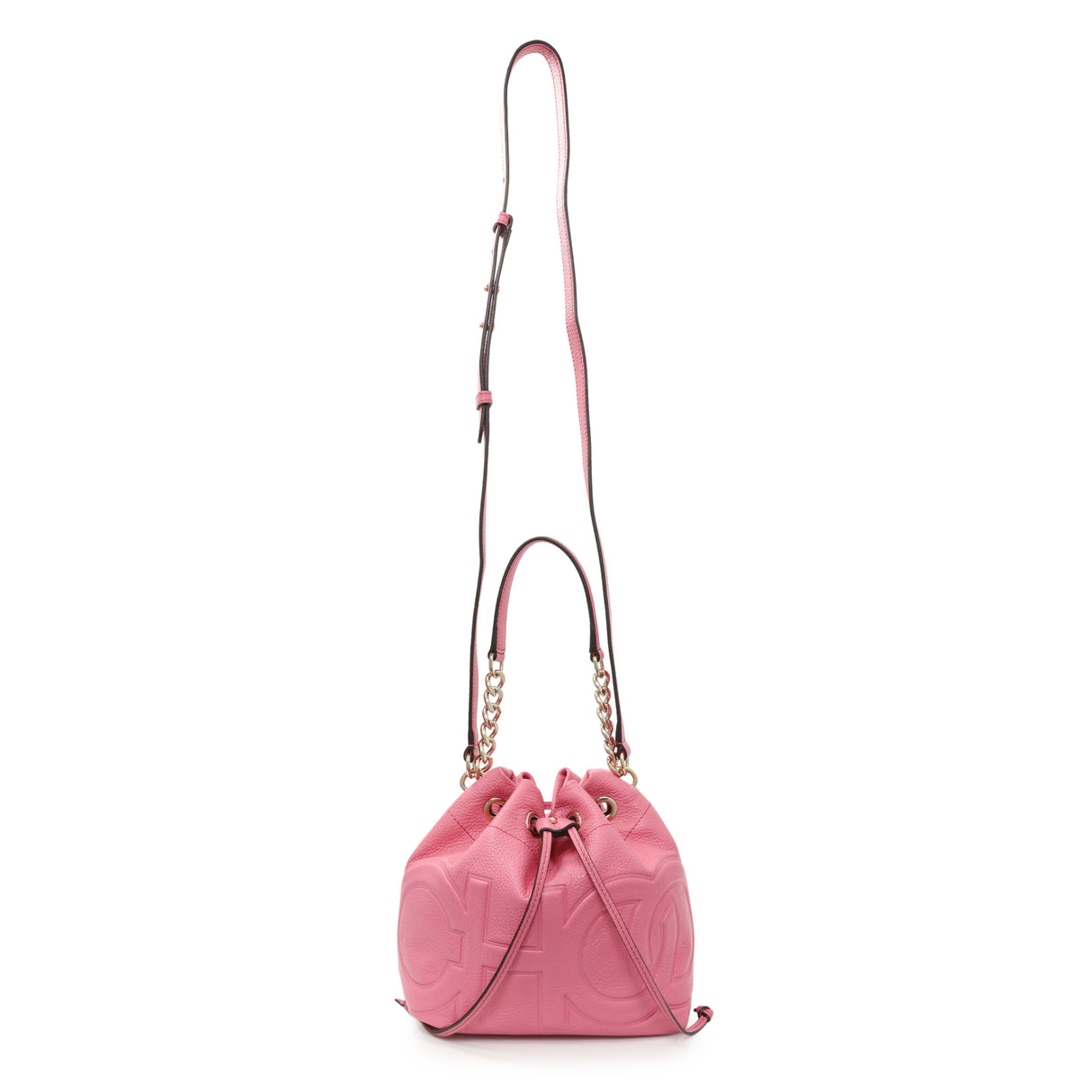 Jimmy Choo Pink Juno Leather Bucket Bag Handbags Jimmy Choo