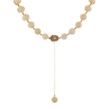 18K Yellow Gold South Sea Pearl Diamond Necklace Fine Jewellery Modaselle