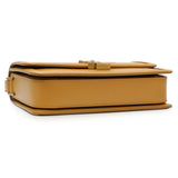 Saint Laurent Dark Sun (Tan) Box Calfskin Medium Solferino Satchel Handbags Saint Laurent