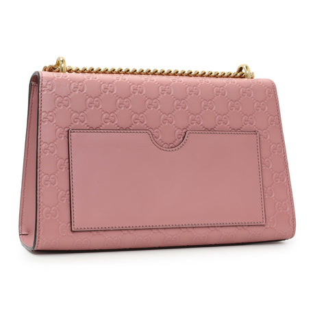 -6 items Wed June 17 ⬆️-Gucci Pink Calfskin Medium Guccissima Padlock Flap Shoulder Bag Handbags Gucci
