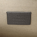 Gucci Grey Calfskin Enamel Small Dionysus Shoulder Bag