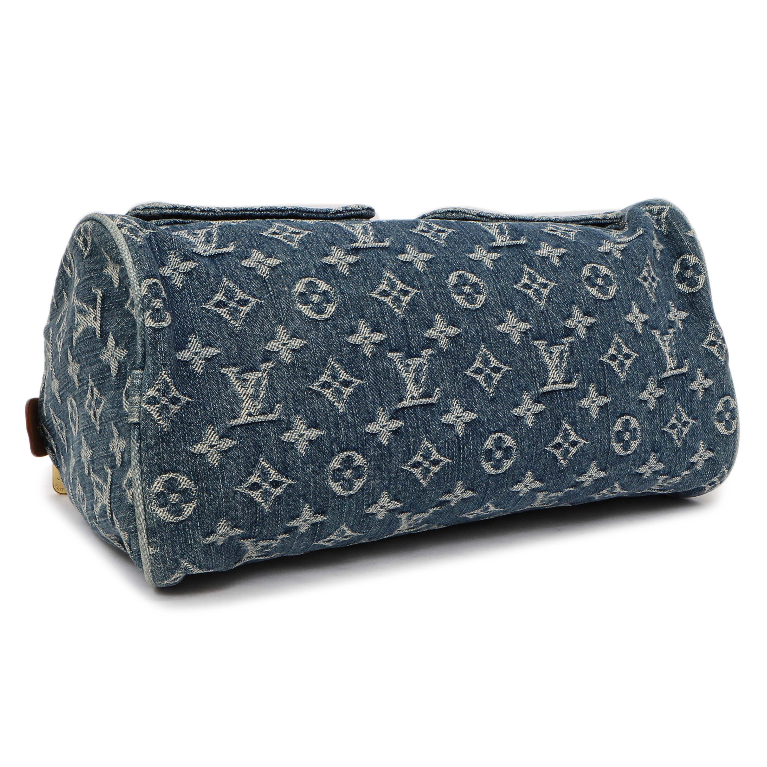 Louis Vuitton Blue Monogram Denim Neo Speedy – Modaselle