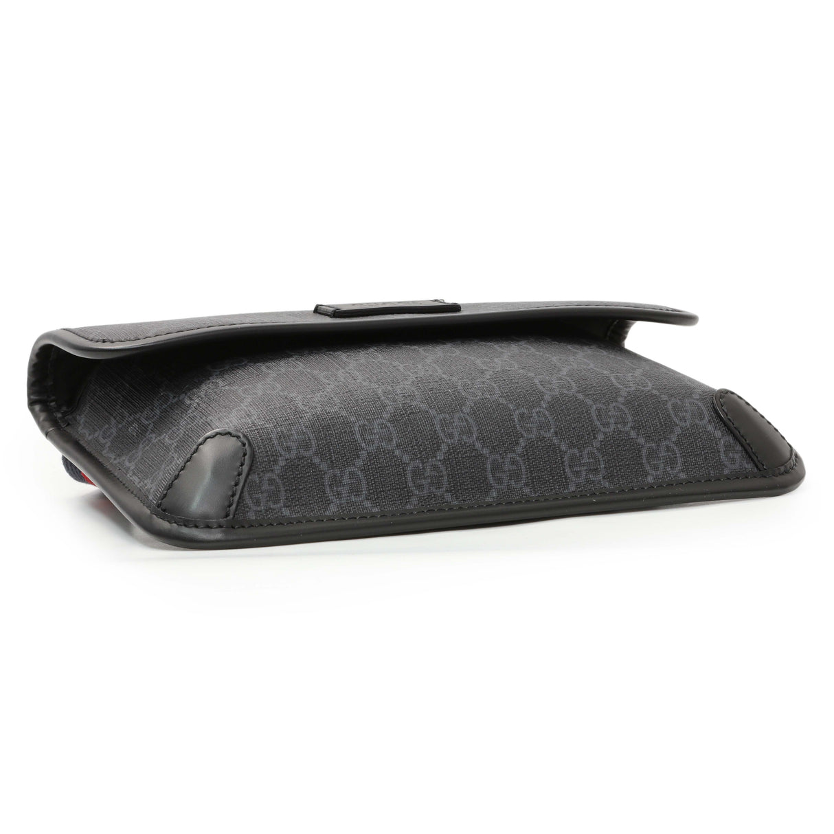 Gucci Black GG Supreme Monogram Belt Bag Handbags Gucci