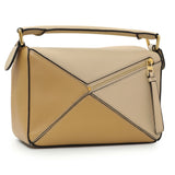 -7 items Mon Sept 7 ⬆️- Loewe Beige Calfskin Small Puzzle Bag Handbags Loewe