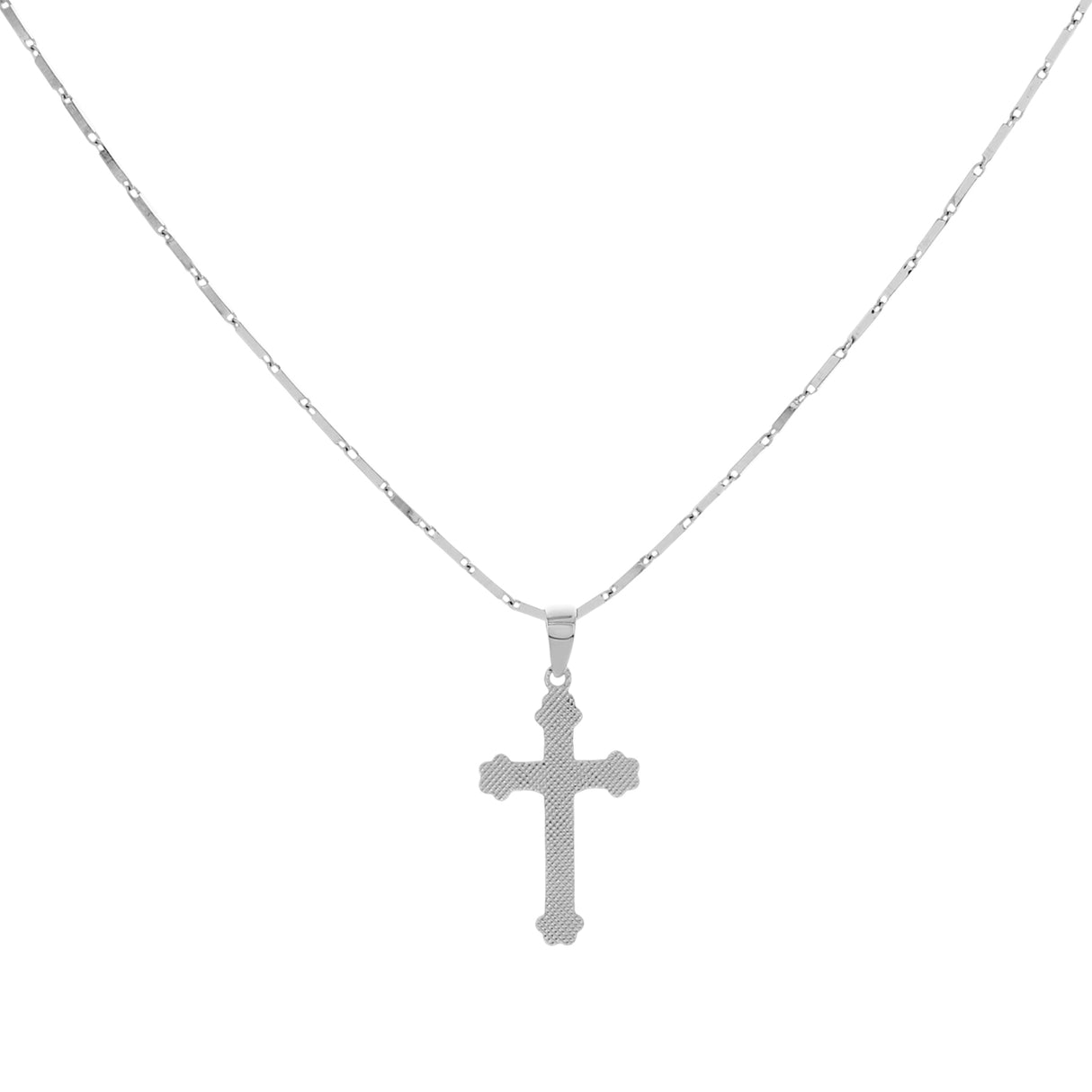 Platinum Cross Pendant