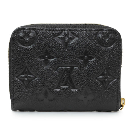 Louis Vuitton Black Empreinte Zippy Coin Purse Accessories Louis Vuitton