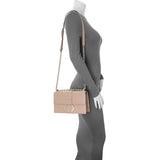 Christian Dior Blush Grained Calfskin 30 Montaigne Chain Flap Bag Handbags Christian Dior