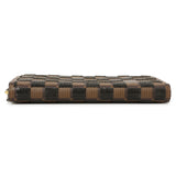 Louis Vuitton Black Damier Paillettes Zippy Wallet