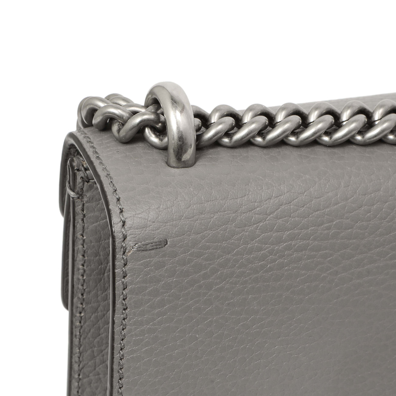 Gucci Grey Calfskin Enamel Small Dionysus Shoulder Bag – Modaselle