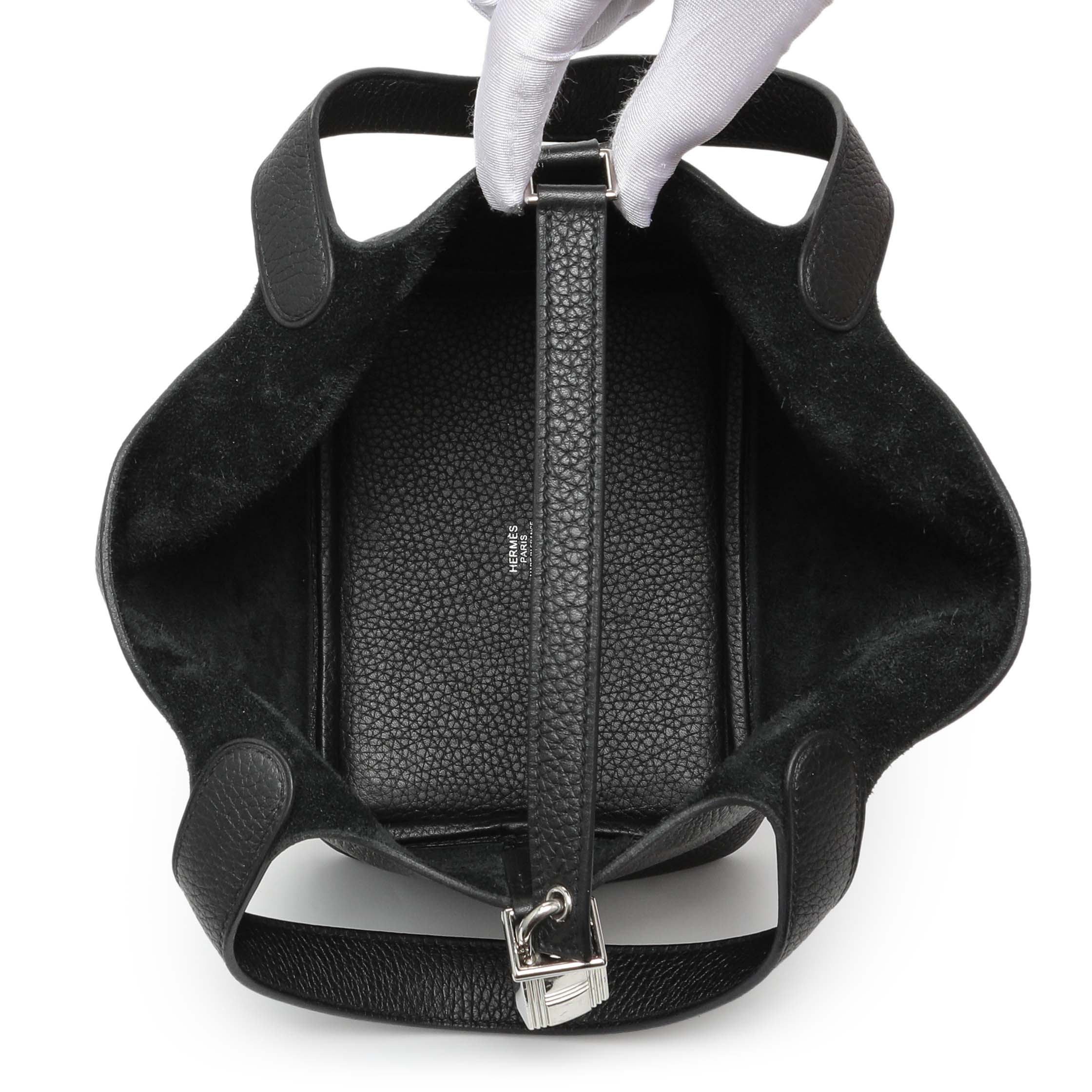 HERMES エルメス Hermes Black Clemence Picotin Lock 18 – Modaselle