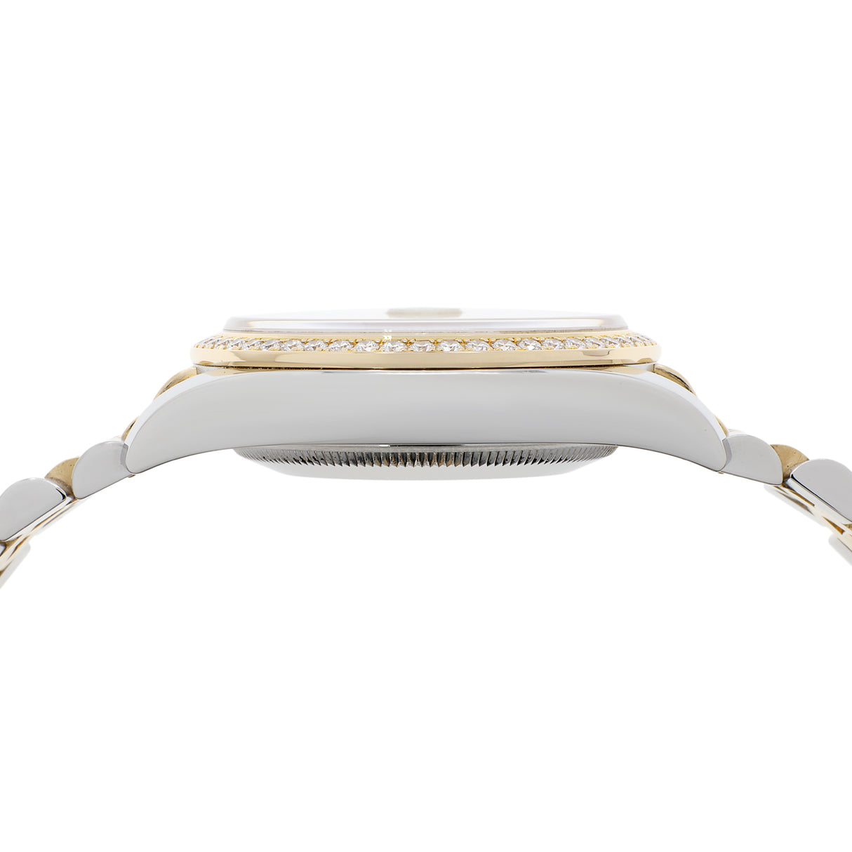 Rolex Stainless Steel 18K Yellow Gold Diamond Datejust 36 116243 Watches Rolex