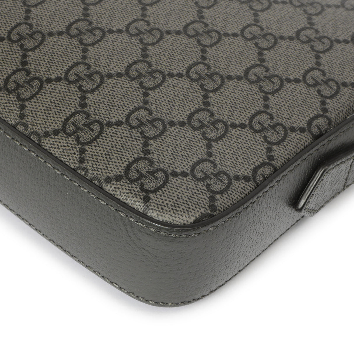 Gucci Grey GG Supreme Monogram Ophidia Crossbody