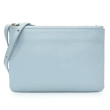 Celine Light Blue Lambskin Small Trio Crossbody Bag Handbags Celine