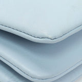 Celine Light Blue Lambskin Small Trio Crossbody Bag Handbags Celine