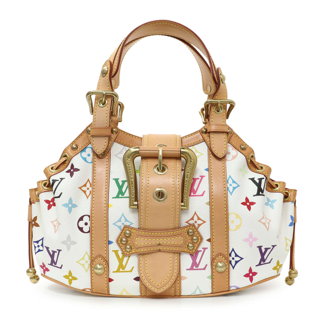 Louis Vuitton Monogram Multicolor Theda GM Handbags Louis Vuitton