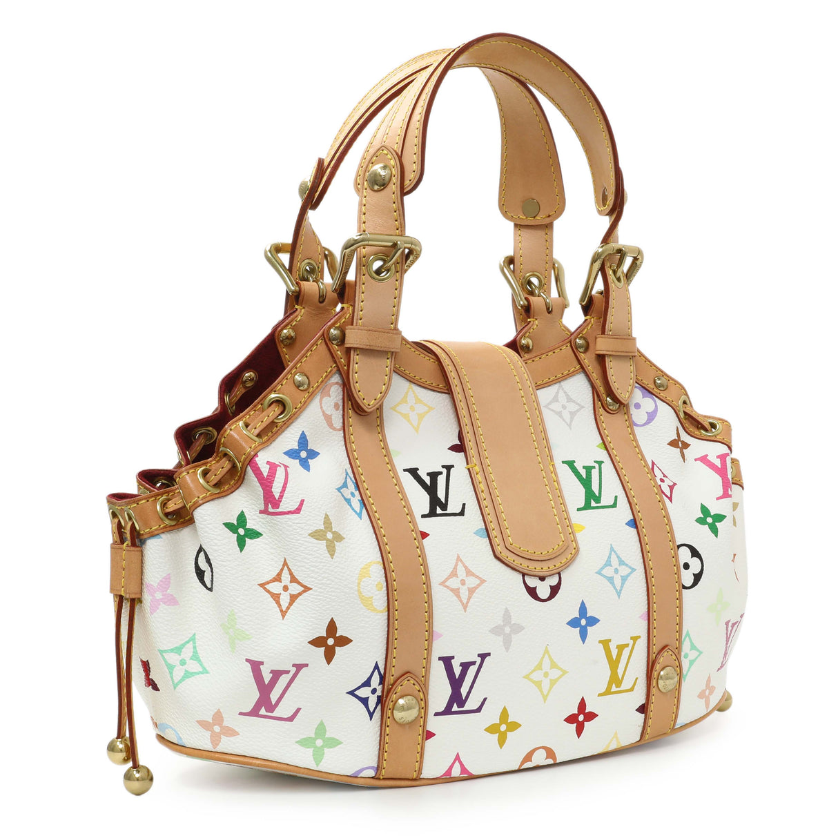 Louis Vuitton Monogram Multicolor Theda GM Handbags Louis Vuitton