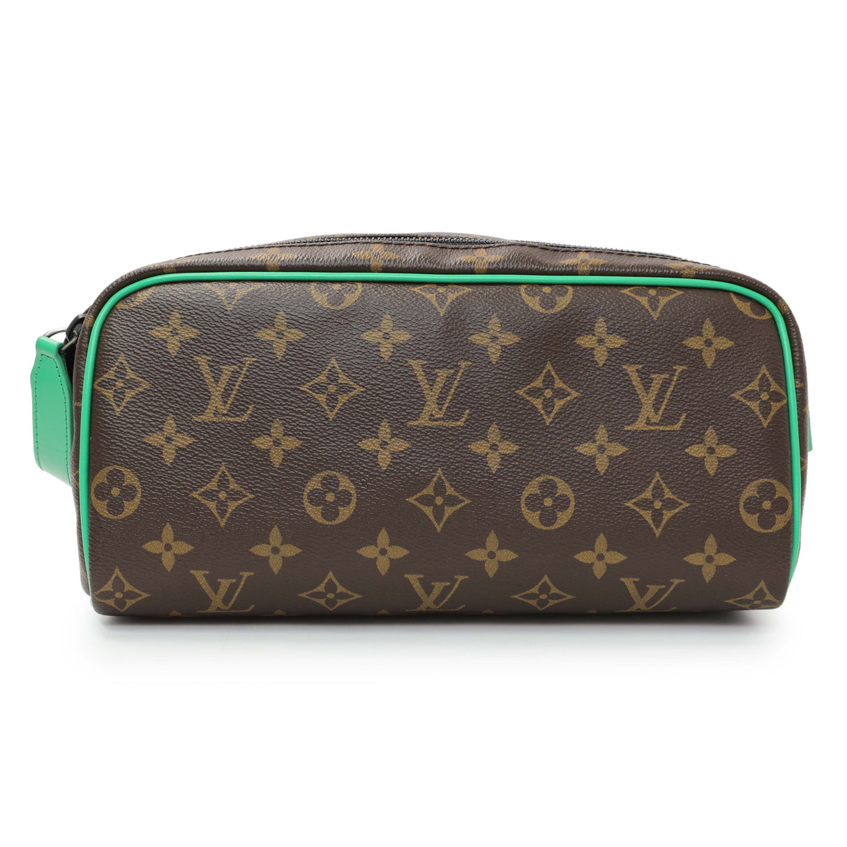 Louis Vuitton Green Monogram Macassar Dopp Kit Toilet Pouch Accessories Louis Vuitton