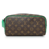 Louis Vuitton Green Monogram Macassar Dopp Kit Toilet Pouch Accessories Louis Vuitton