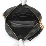 Saint Laurent Black Grain De Poudre Matelasse Monogram Mini Lou Camera Bag Handbags Saint Laurent