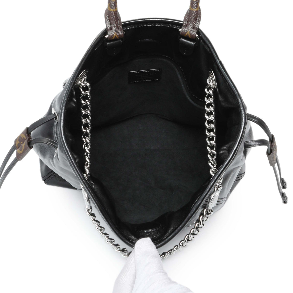 Louis Vuitton Black Lambskin Off Duty Backpack Vibe Handbags Louis Vuitton