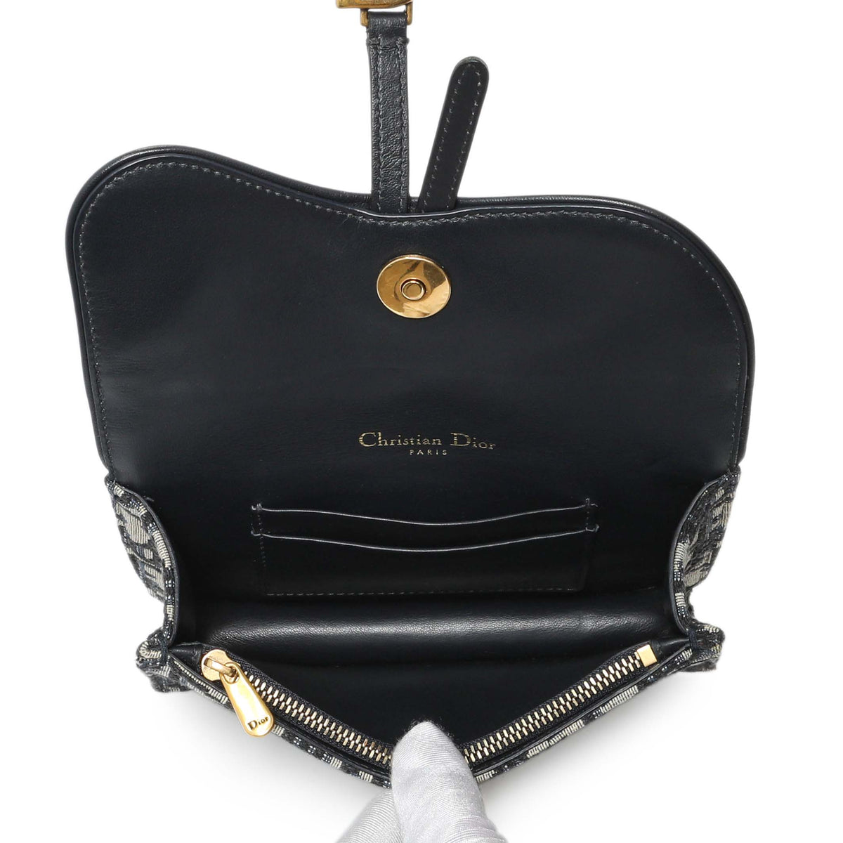 Christian Dior Oblique Saddle Belt Bag Handbags Christian Dior