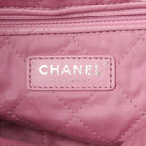 Chanel Pink Shiny Calfskin Large Chanel 22 Handbags Chanel
